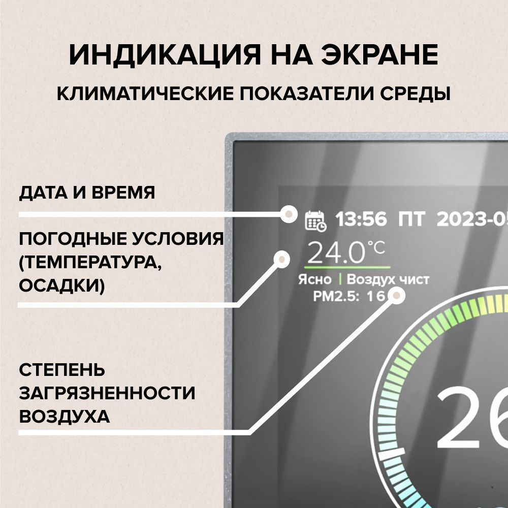 Терморегулятор CALEO C937 Wi-Fi встраиваемый, цифровой, программируемый, 3,5 кВт