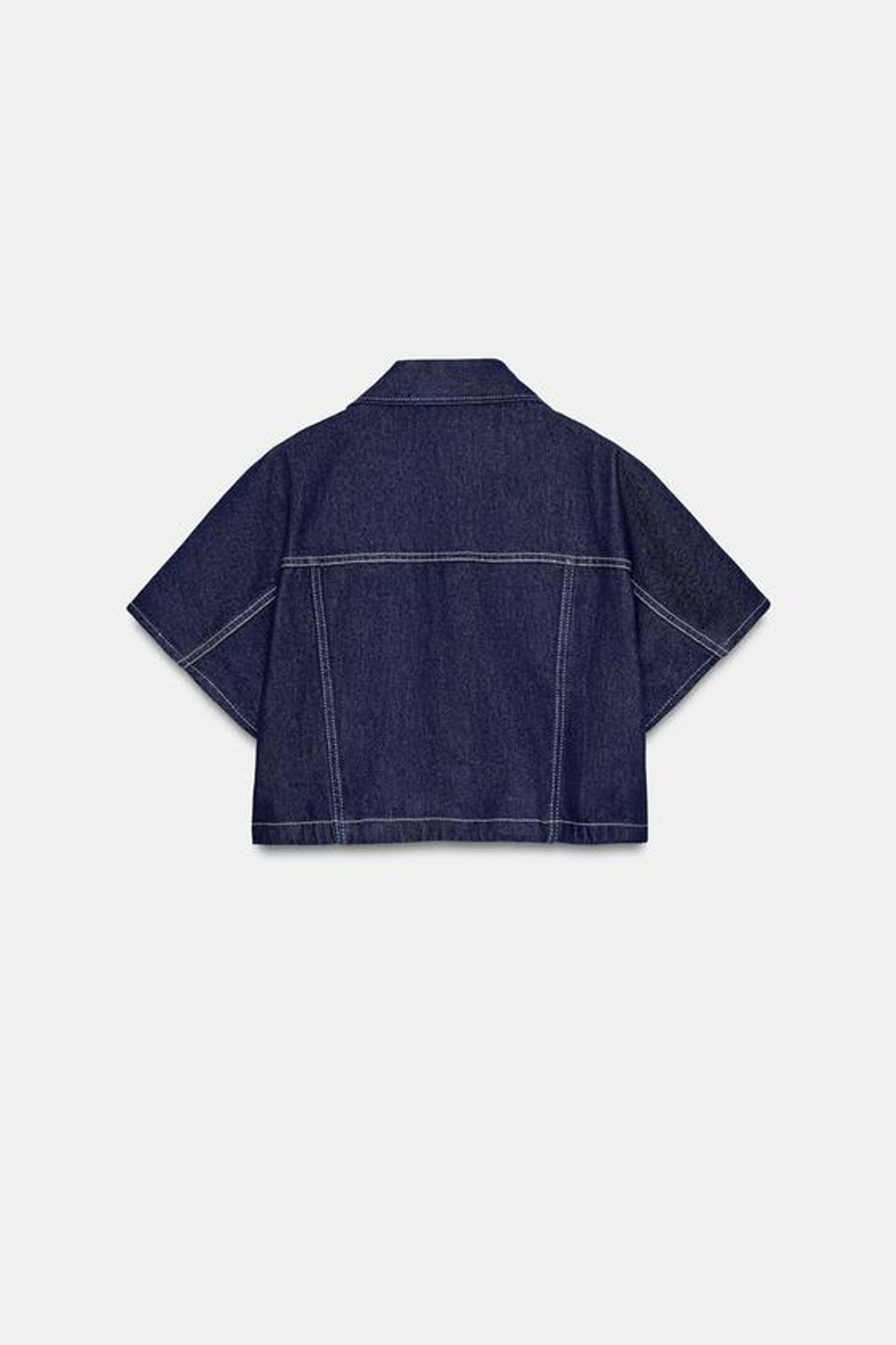 Z1975 Комплект из короткой джинсовой рубашки - ZARA