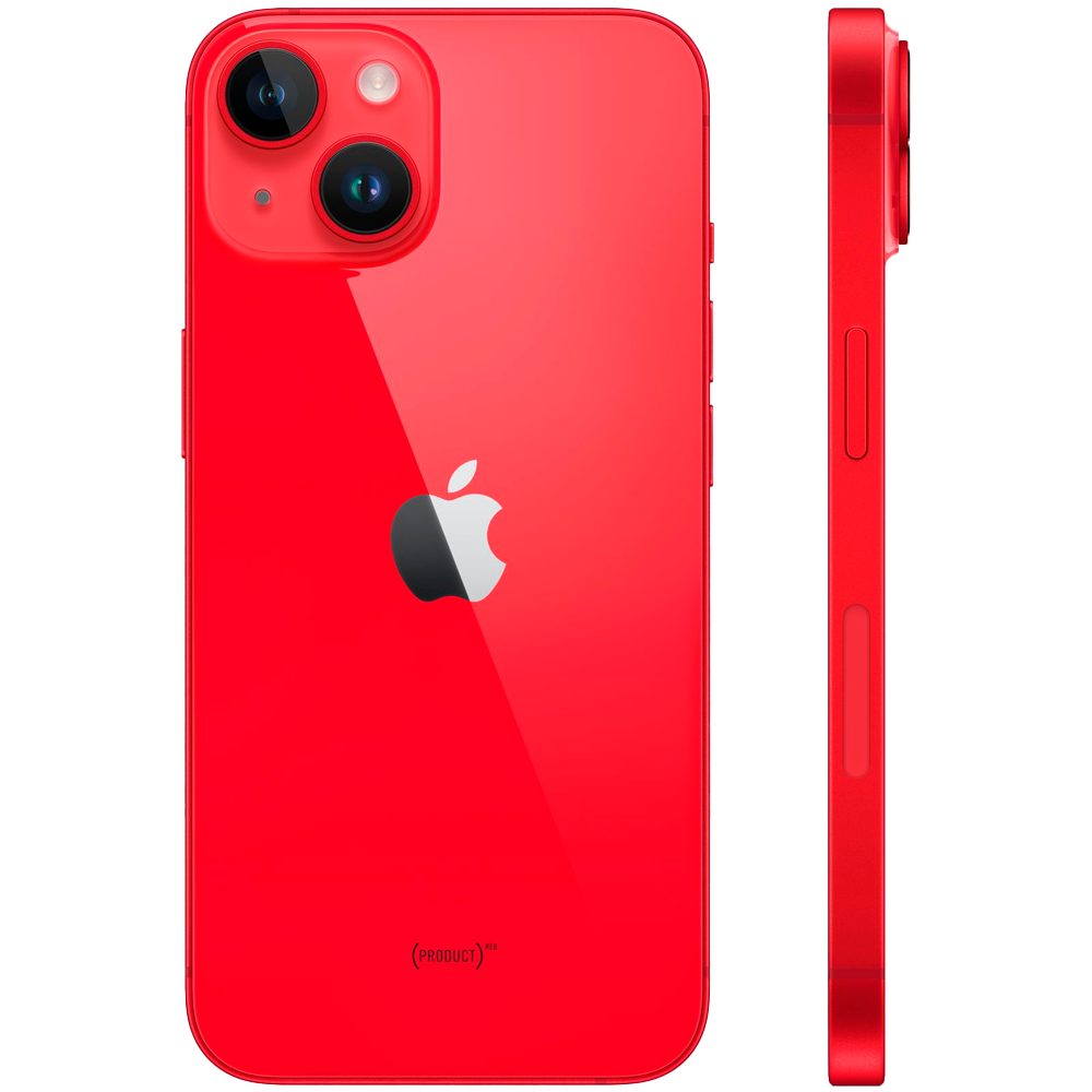 Смартфон Apple iPhone 14 256GB Dual Sim, Red (Красный)