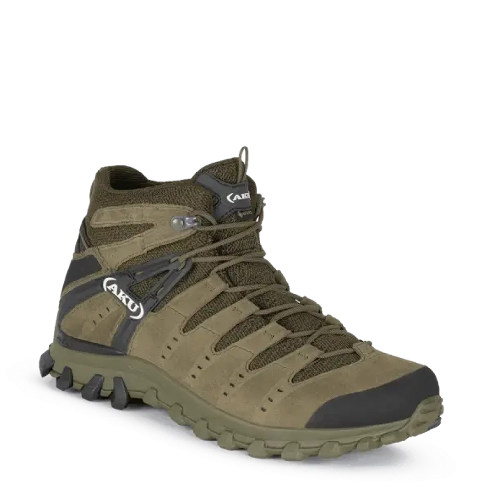 Ботинки AKU Alterra Lite Mid GTX цв. Camo Green / Black