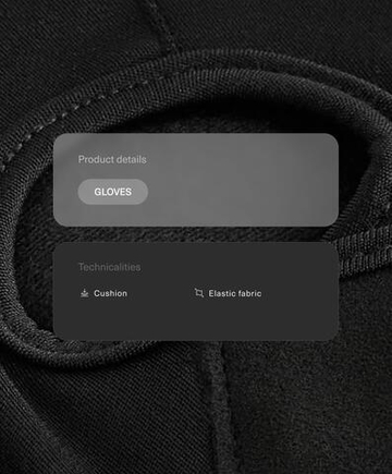 OYSHO Тренировочные перчатки, черный
