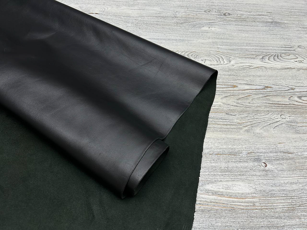 Натуральная кожа Ode Soft Nero Италия
