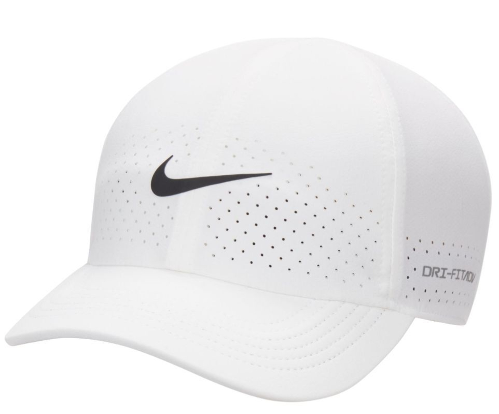 Теннисная кепка Nike Dri-Fit ADV Club Unstructured Tennis Cap - белый