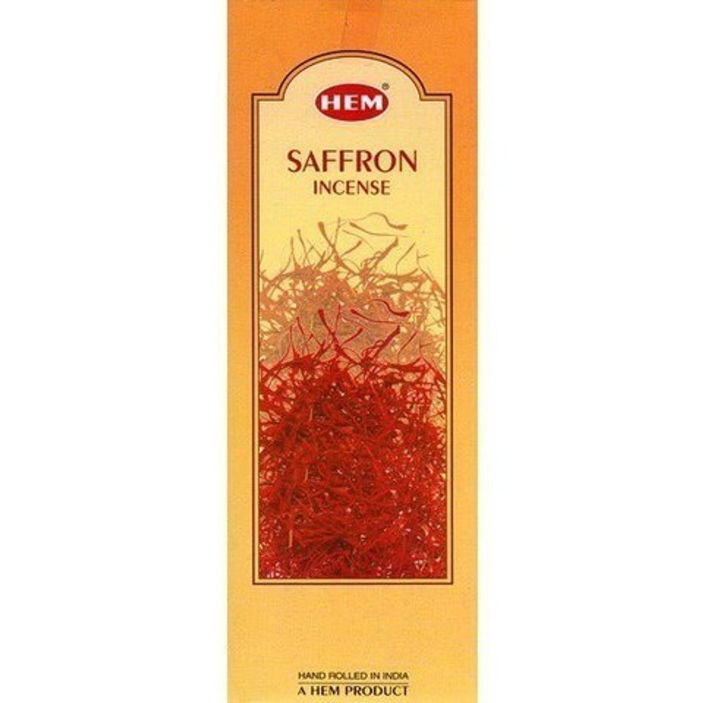 HEM Saffron шестигранник Благовоние Шафран