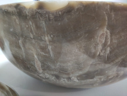 Раковина из оникса Bowl Grey BO-60972 45x45x17 из натурального камня