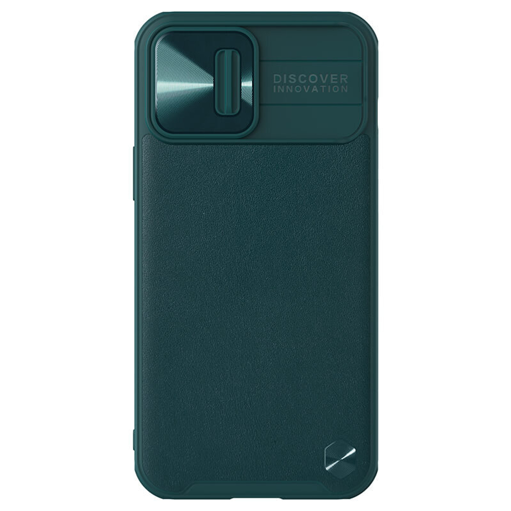 Противоударный чехол Nillkin CAMSHIELD Leather Case с защитой камеры для iPhone 13 Pro Max