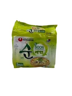 Лапша быстрого приготовления Soon Veggie овощная ,5шт