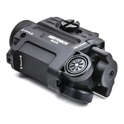 Тактический пистолетный фонарь Nextorch WL21G Dual-Light (зелёный ЛЦУ) - вид сзади снизу, кнопка