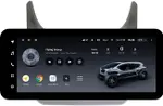 Магнитола для Chevrolet Cobalt 2011+, Ravon R4 (рамка серый глянец) - Teyes LUX ONE ROUND монитор 12.3" 2K QLED на Android 10, Быстрая, CarPlay, 4G SIM-слот