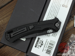 Складной нож НОКС Майор AUS8 (Black) c клинком из стали AUS-8, рукоять G10