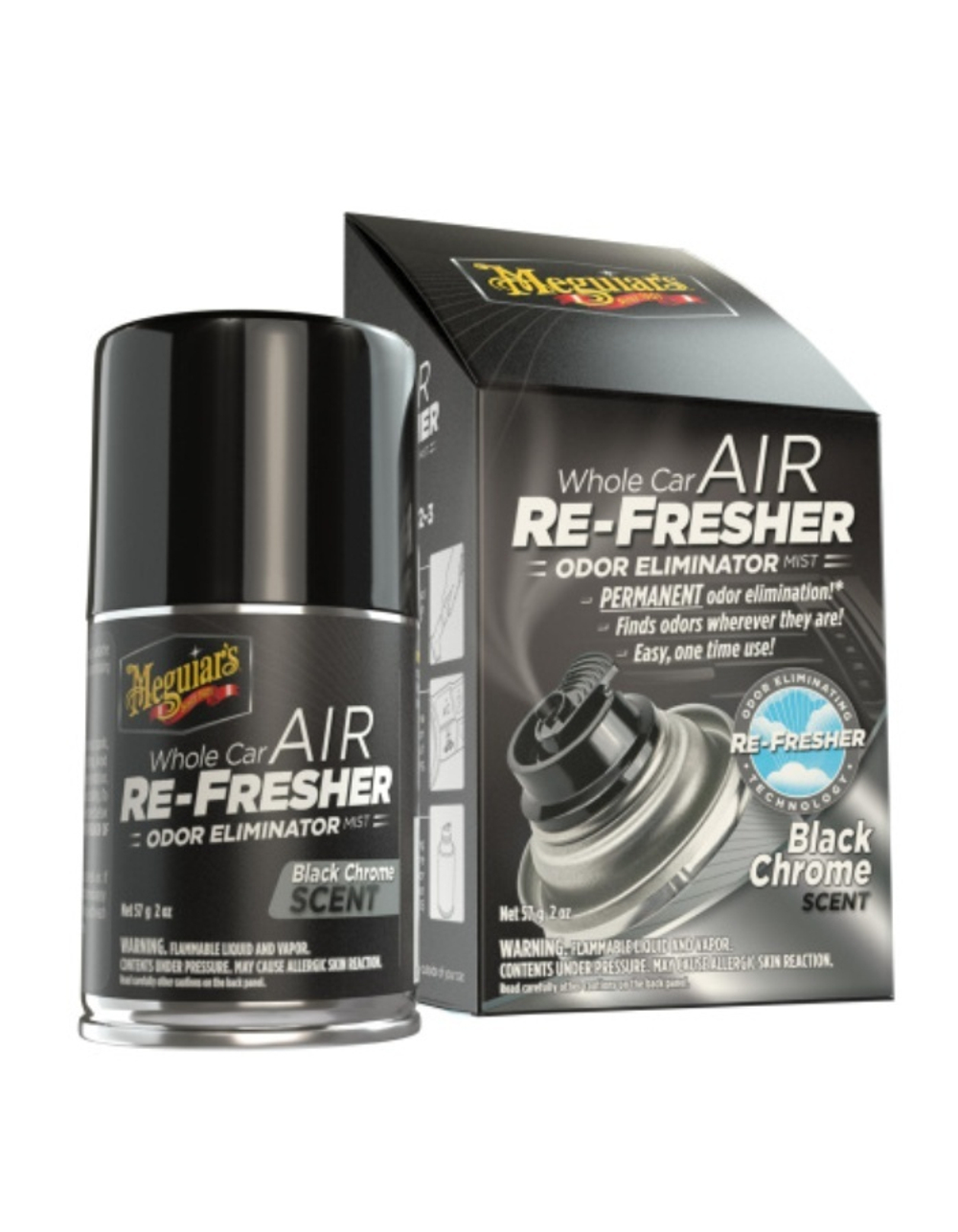 Meguiar's Нейтрализатор запахов Air Refresher - Black Chrome (Черный хром)