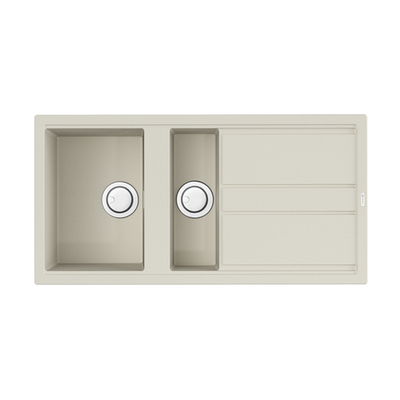 Мойка Kitagawa 100-2-WH Artceramic/белый