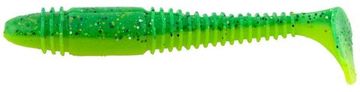 Виброхвосты съедобные LJ Pro Series TIOGA FAT 3.9in (10 см), цв. T18, 5 шт.