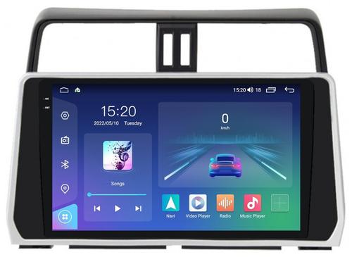 Магнитола для Toyota Land Cruiser Prado 150 2017-2023 - Parafar PF348LUX2U2K на Android 13, Быстрая, QLED+2K, CarPlay, 4G SIM-слот