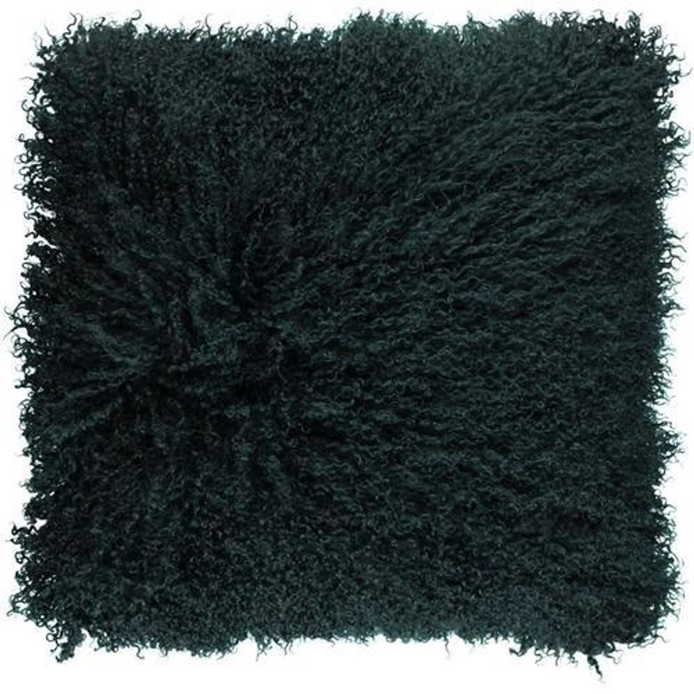 Подушка Tibetan Caspian Подушка мех тибетской Natures Collection 40x40 Зеленый