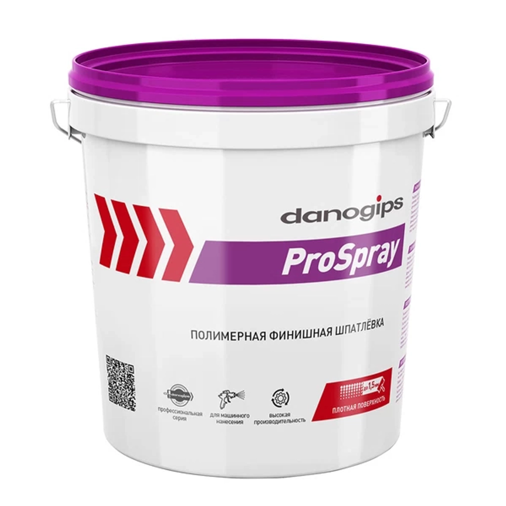 DANOGIPS TOP полимерная финишная шпатлёвка (15л) (24кг)