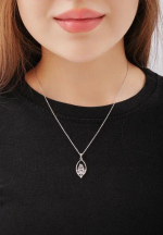 Ожерелье Qarlygash & Qyzgaldaq SILVER SMALL