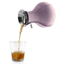 Чайник заварочный tea maker в неопреновом текстурном чехле, 1 л, холодная роза