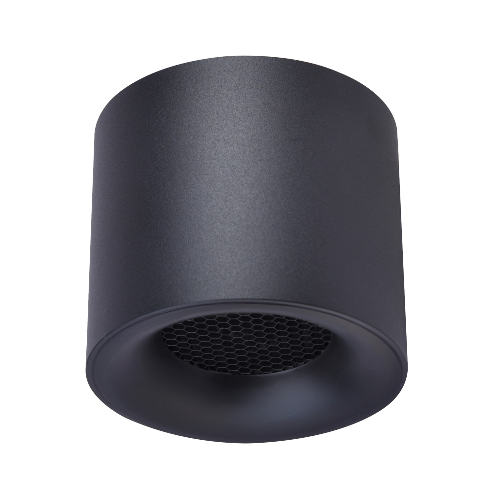 ST761.433.10 Светильник потолочный черный LED 1*10W 3000K 530Lm Ra 90 36° IP20 D80xH70 170-240VV
