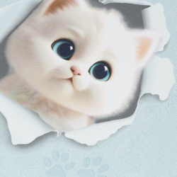 Обои виниловые HC72285-16 PALITRA HOME 3D Cats, сюжетный рисунок размер 1.06 х 10.05 м