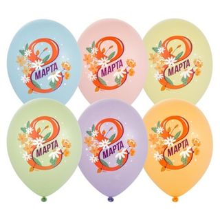 Воздушные шары к 8 марта