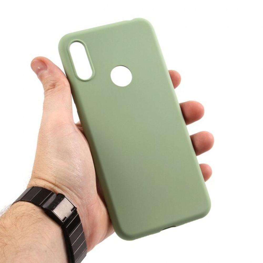 Панель Soft Touch для Huawei Y6 (2019)/ Honor 8A, 012065 Голубой