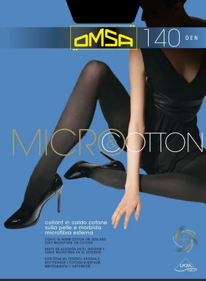 Колготки женские OMSA MICROCOTTON 140