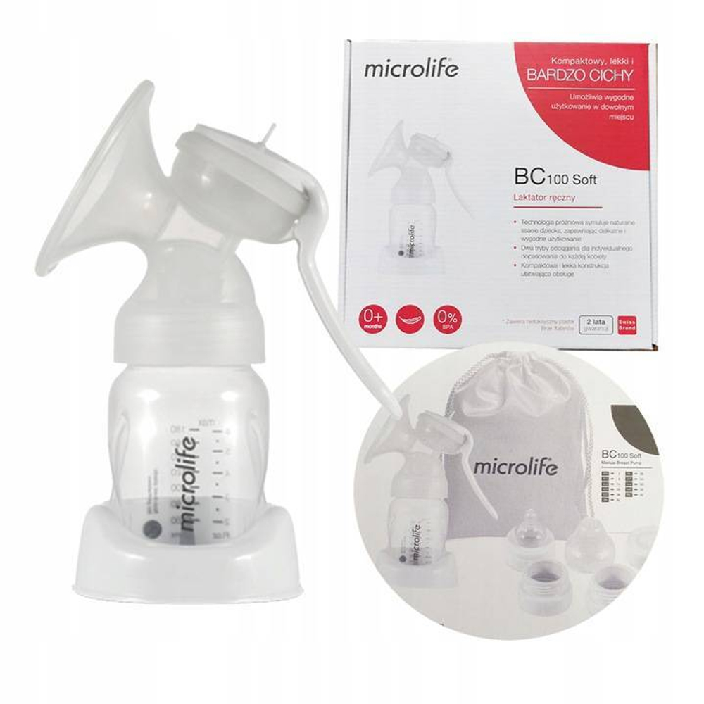 Молокоотсос ручной Microlife BC 100 Soft