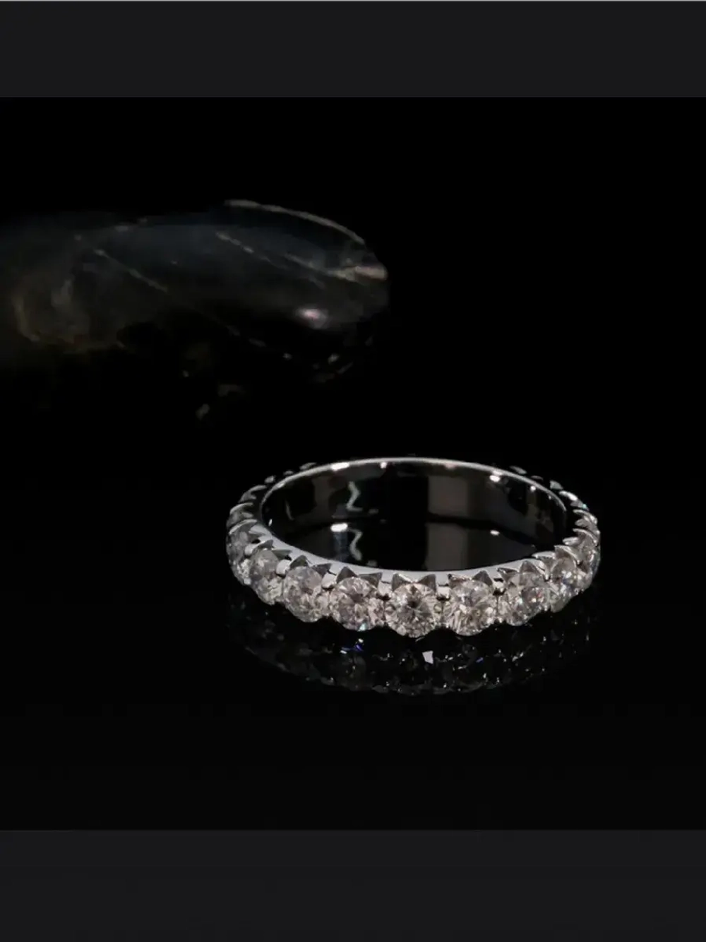 Муассанит 1.5 мм ,D/VVS1 -10шт