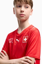 Футболка Puma Швейцария 2026 Home Junior - красный