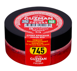 Краситель сухой жирорастворимый Супер красный (745), GUZMAN, 5 г