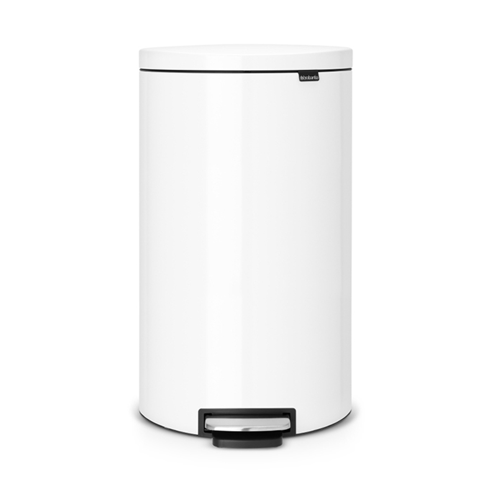 Мусорный бак с педалью 30л FB Brabantia Белый