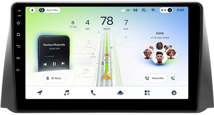 Магнитола для УАЗ Патриот Пикап Профи 2016+ (рамка тип 2) - Teyes CC4L монитор 9" IPS, Android 14, Быстрая, Snapdragon 662, CarPlay, 4G SIM-слот