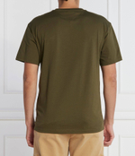 Футболка GOLD LINEAR Tommy Jeans - хаки(DM0DM17728)