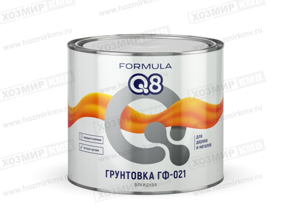 20 кг (FORMULA Q8) грунтовка серая ГФ-021