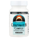 Source Naturals, Coenzymate™, комплекс витаминов группы B, перечная мята, 60 пастилок