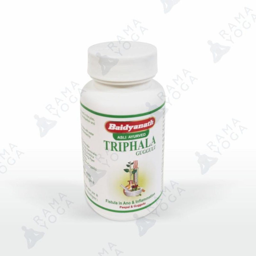 Трифала Гуггул triphala guggulu Baidyanath