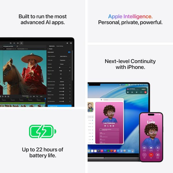 Ноутбук Apple MacBook Pro 16 2026 MGE74LL/A (M5 Max 18-Core CPU, GPU 32-Core, 36 ГБ, 2 ТБ), серебристый