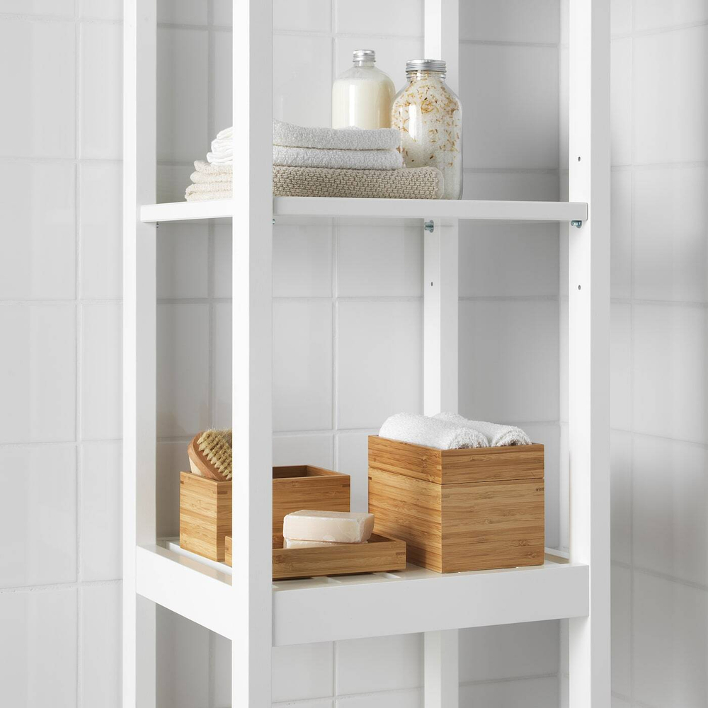 IKEA DRAGAN  (ИКЕА ДРАГАН)  -  Набор для ванной комнаты, 4 предмета, бамбук