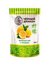 Чай зеленый Black dragon с лимоном 100 г x 2 шт