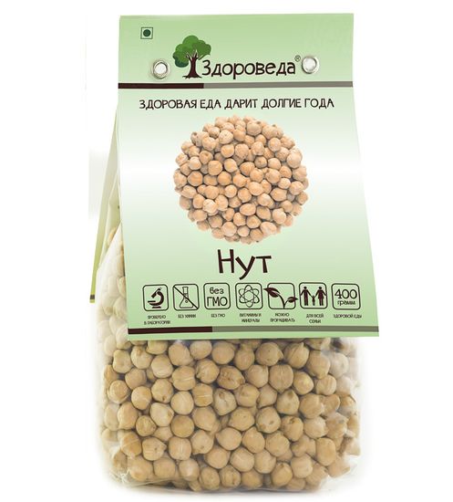 Нут "Здороведа", 400г. (14 шт\уп)