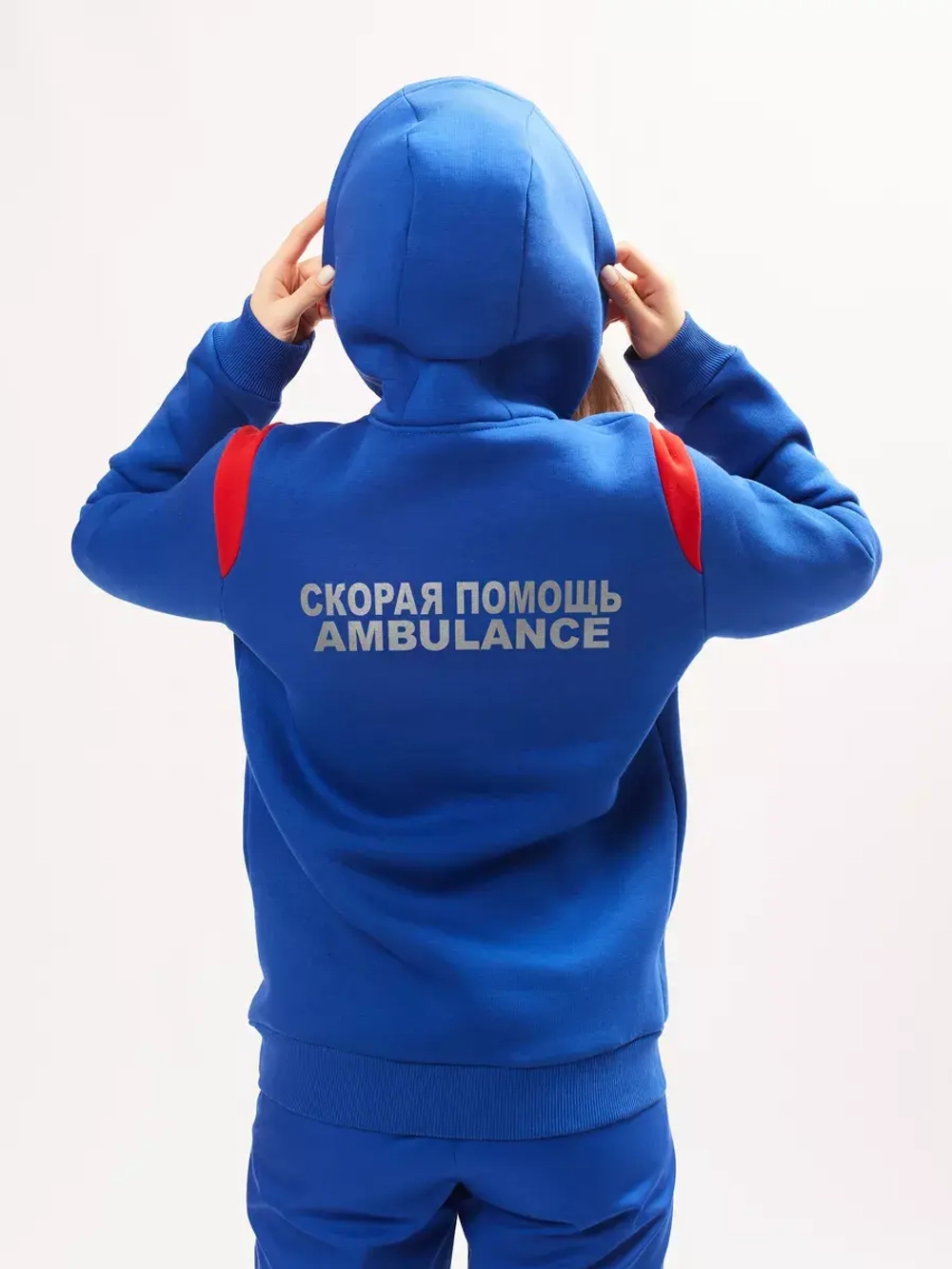 Толстовка с начёсом Скорая помощь Ambulance