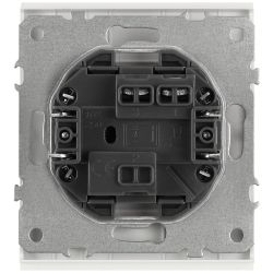 Выключатель ЭРА Arktik 16-1102-01 с подсветкой 10АХ-250В белый | Эра Arktik