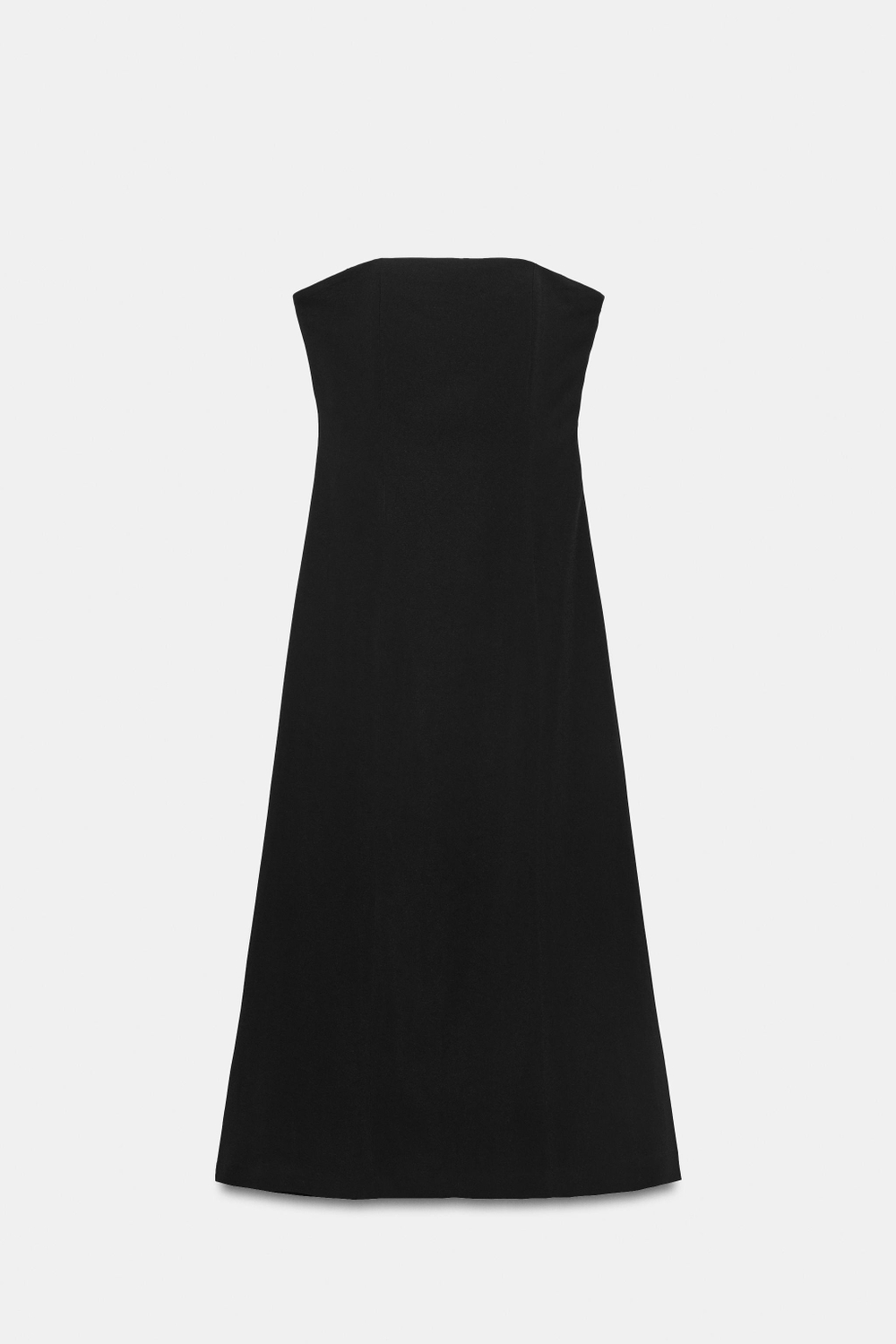 ПЛАТЬЕ БЕЗ БРЕТЕЛЕЙ — ZW COLLECTION — ZARA