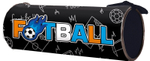 Пенал-тубус на молнии большой печать на ткани 195*85 "Football 2025" (Пчёлка)