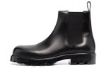 Bottega Veneta Strut Leather Chelsea Boot Black