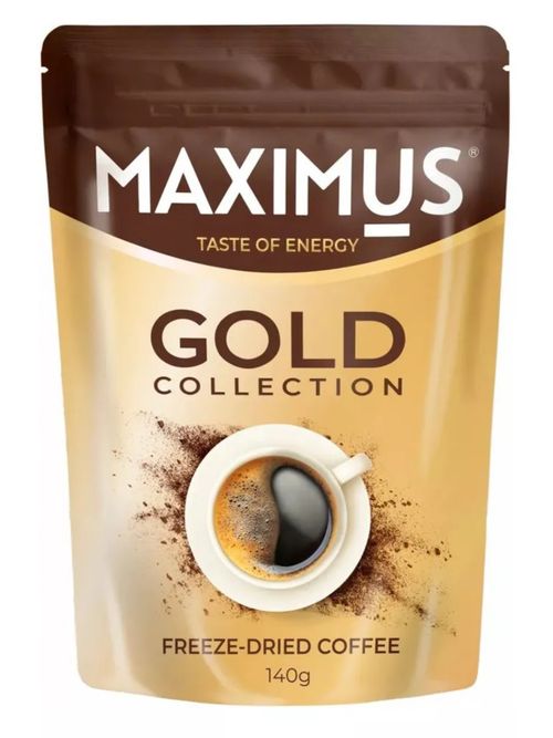 Кофе растворимый Maximus Gold 140 г