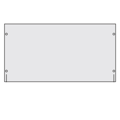 Панель сплошная (заглушка) 2U для 19" IT-корпусов ДКС серии STI/CQE, RAL7035