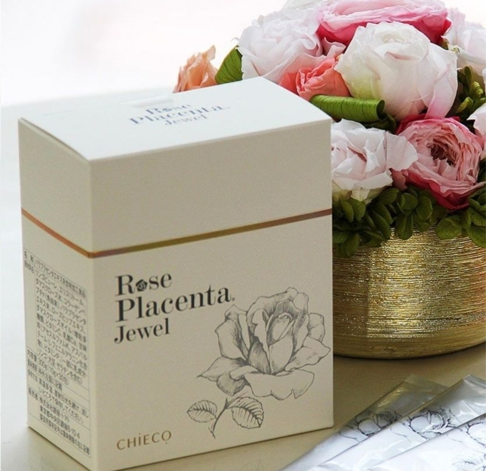 GINZA TOMATO Экстракт плаценты розы в желе CHIECO Rose Placenta® Jewel, 30 ст.