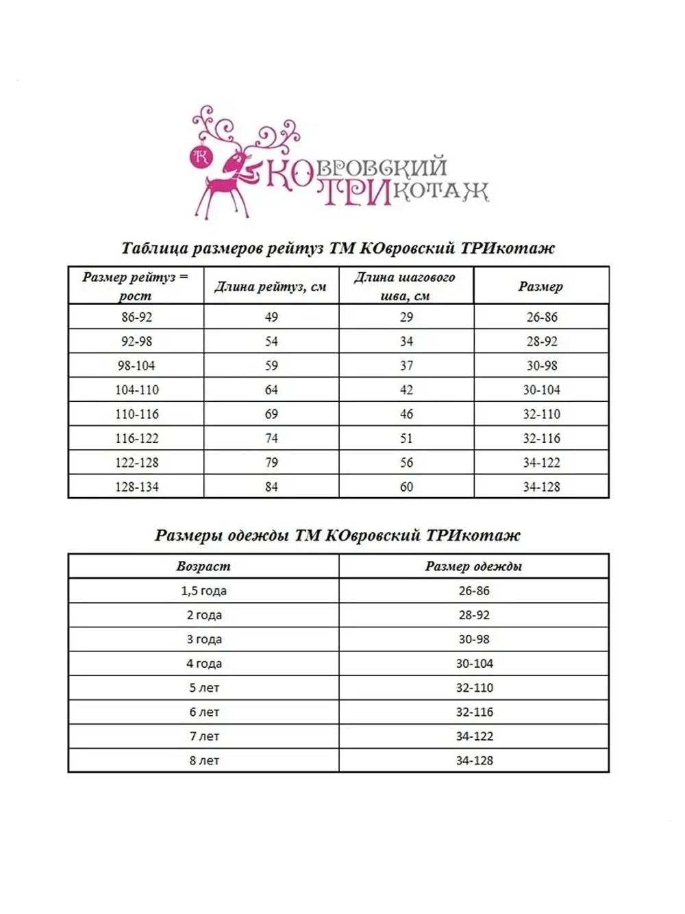 Рейтузы вязаные с орнаментом